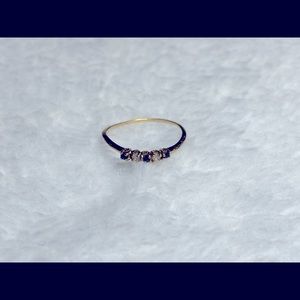 Delicate 14k gold ring